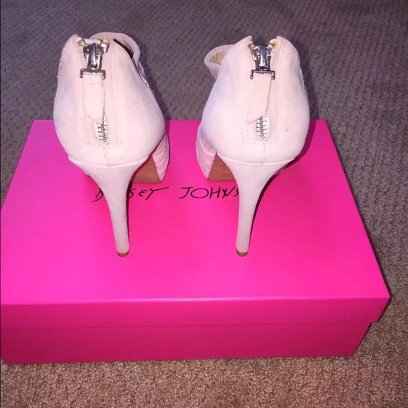 Betsey Johnson Embellished Peep-Toe Bootie - Picture 8 of 8